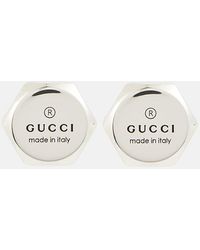 Gucci - Sterling Silver Earrings - Lyst