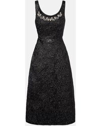 Simone Rocha - Embellished Lame Cocktail Dress - Lyst