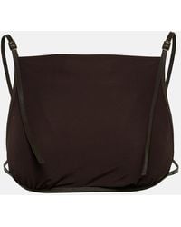 Christopher Esber - Framed Leather-Trimmed Crop Top - Lyst