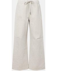 Jean Paul Gaultier - Pantalones Deportivos De Algodon Con Logo - Lyst