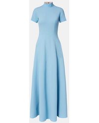 Emilia Wickstead - Malinda Wool Crepe Gown - Lyst