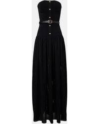 Self-Portrait - Maxikleid Aus Strick - Lyst