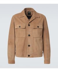 ZEGNA - Suede Jacket - Lyst
