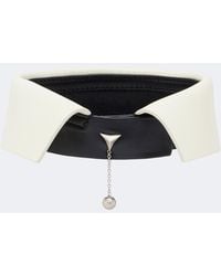 Fendi - Embellished Leather Collar - Lyst