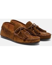 Isabel Marant - Fitza Fringed Suede Loafers - Lyst
