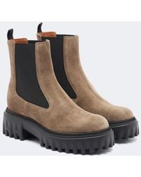 Hogan - H700 Suede Ankle Boots - Lyst