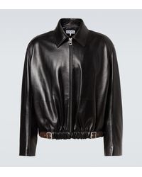 Loewe - Leather Jacket - Lyst