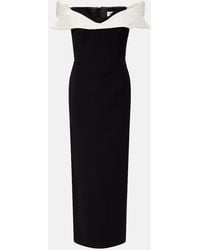 The New Arrivals Ilkyaz Ozel - Jacqueline Off-Shoulder Midi Dress - Lyst