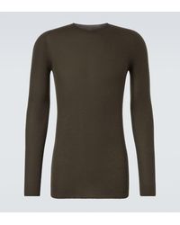 Rick Owens - Ribbed-Knit Virgin Wool Sweater - Lyst