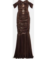 Norma Kamali - Walter Off-shoulder Gown - Lyst