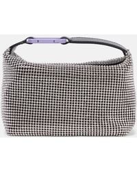 Eera - Eera Moonbag Embellished Mesh Pouch - Lyst
