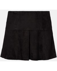 Isabel Marant - Dilara Suede Miniskirt - Lyst
