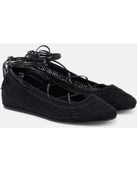 Isabel Marant - Belna Open-Knit Ballet Flats - Lyst