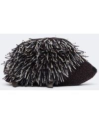 STAUD - Clutch Porcupine Con Perline - Lyst