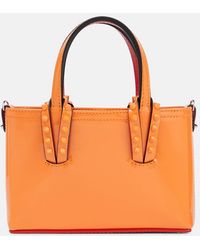 Christian Louboutin - Cabata Nano Patent Leather Tote Bag - Lyst