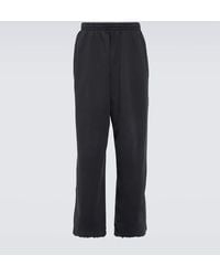 Balenciaga - Pantalones deportivos Baggy de algodon - Lyst