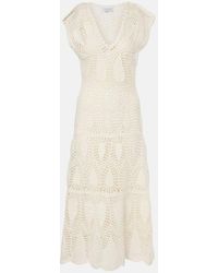 Gabriela Hearst - Waldman Crochet Wool And Cashmere Maxi Dress - Lyst