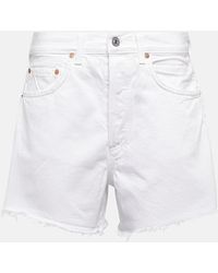 Citizens of Humanity - Shorts di jeans Annabelle a vita alta - Lyst
