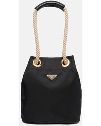 Prada - Bucket-Bag Mariner Small Aus Re-Nylon - Lyst