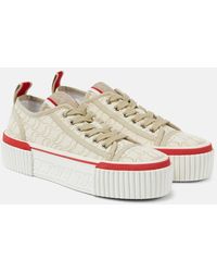 Christian Louboutin - Plateau-Sneakers Super Pedro CL - Lyst