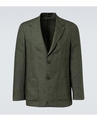 Sunspel - Blazer De Lino - Lyst