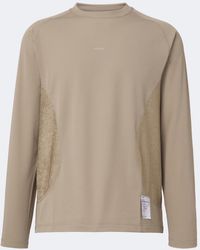 Satisfy - Fuzzfleece Octa T-Shirt - Lyst