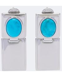 DEHANCHE - Embellished Pendant Earrings - Lyst