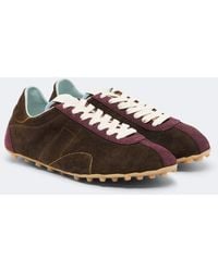 Maison Margiela - Sprinters Suede Low-Top Sneakers - Lyst