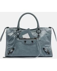 Balenciaga - Le City Small Leather Top-Handle Bag - Lyst