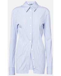 The Attico - Zebra-Print Satin Shirt - Lyst