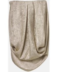 Maticevski - Zeal Draped Lame Top - Lyst