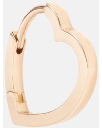Repossi - Einzelner Ohrring Antifer Heart Small aus 18kt Rosegold - Lyst