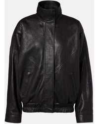 Acne Studios - Leather Jacket - Lyst