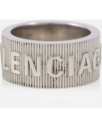 Balenciaga Ring aus Sterlingsilber - Mettallic