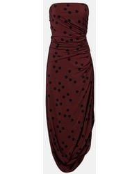 Proenza Schouler - Nayara Polka-Dot Maxi Dress - Lyst
