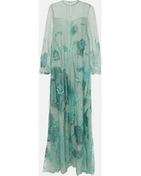 Costarellos - Yesenia Embroidered Tulle Gown - Lyst
