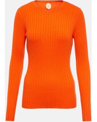 Jardin Des Orangers - Ribbed-knit Cashmere Sweater - Lyst