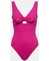 Karla Colletto - Bow-Detail Swimsuit - Lyst