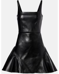 Givenchy - Minikleid Aus Leder - Lyst