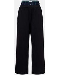 Acne Studios - Weite Hose Aus Baumwolle - Lyst