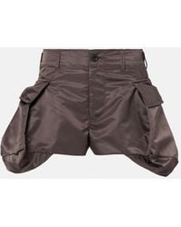 Sacai - Technical Twill Cargo Shorts - Lyst