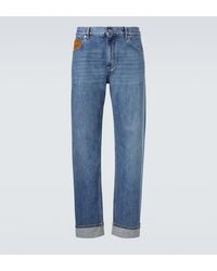 Bottega Veneta - Mid-Rise Straight Jeans - Lyst