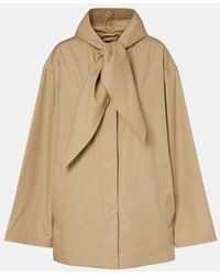 TOTEME - Jacke Aus Baumwolle - Lyst