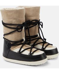 Inuikii - Norwegian High Shearling-lined Leather Boots - Lyst