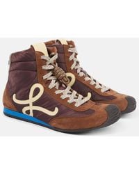 Loewe - Ballet Runner 2.0 High-Top Sneakers - Lyst