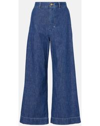 Max Mara - Jeans Paul A Gamba Larga E Vita Alta - Lyst