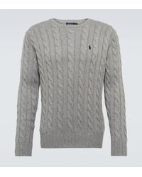 Polo Ralph Lauren - Cable Knit Long Sleeve Sweater - Lyst