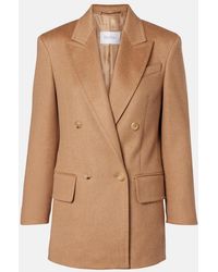 Max Mara - Olimpia Camel Hair Blazer - Lyst