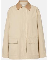 Velvet - Rosa Cotton Gabardine Jacket - Lyst