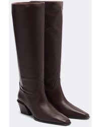 Paris Texas - Bettina Leather Knee-High Boots - Lyst